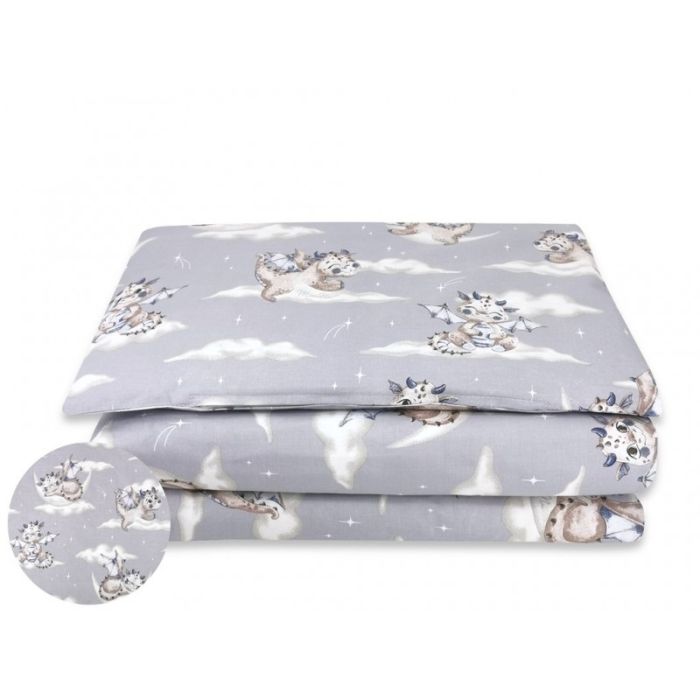 Patalynė kūdikio lopšiukui 80x70cm "Dragon" 