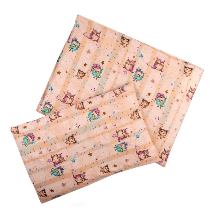 Patalynė kūdikio lopšiukui 80x70cm "Feathers" 