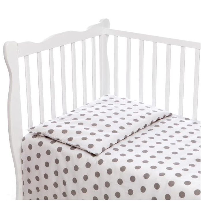 Patalynė kūdikiams 135x100 "Burbuliukai" balta