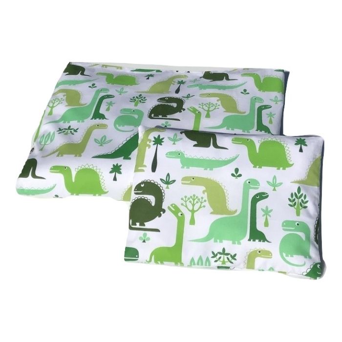 Patalynė kūdikiams 135x100 "Dino" žalia