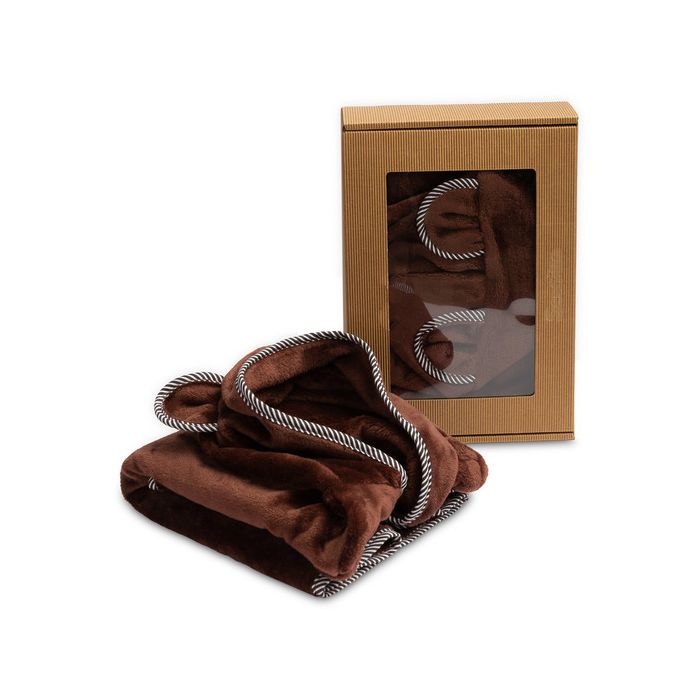 Chalatas kūdikiui "Bear brown" 