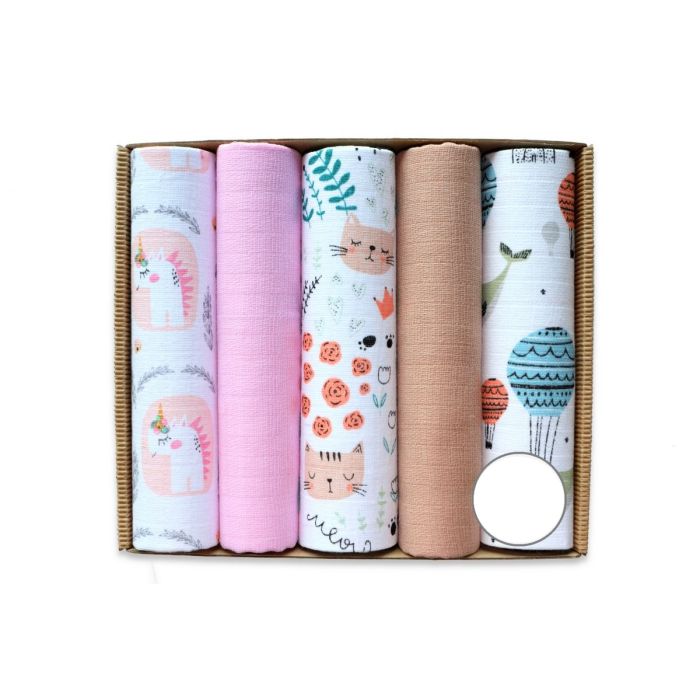 Vystyklai kūdikiui - 5 dalių komplektas "Nr 2"