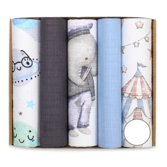 Vystyklai kūdikiui - 5 dalių komplektas "Circus" 