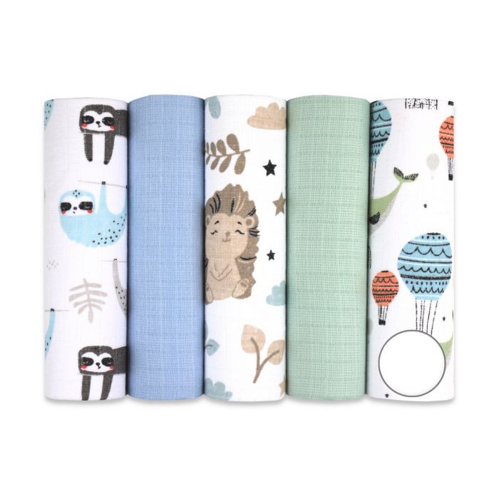 Vystyklai kūdikiui - 5 dalių komplektas "Minty" 