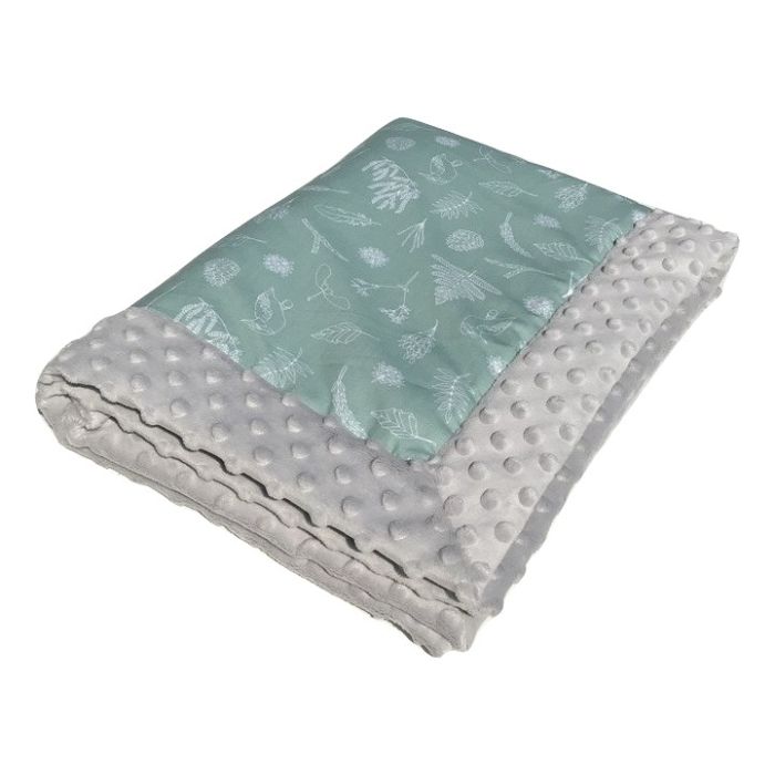 Pledas kūdikiui "Lapai" 60x75cm 