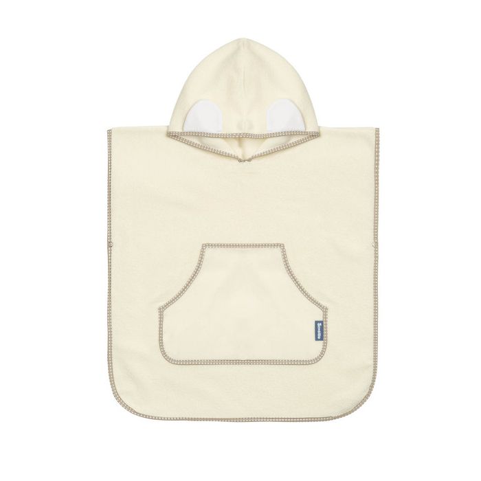 Pončas vaikams / kūdikiams "Water" 55x60 cm ECRU