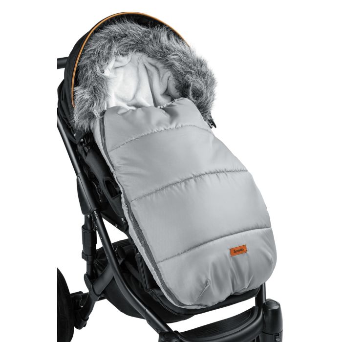 Šiltas miegmaišis - vokelis  "MAIA" pilkas