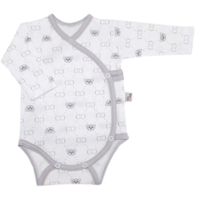 Smėlinukas kūdikiui "Bear glamour" pilkas 