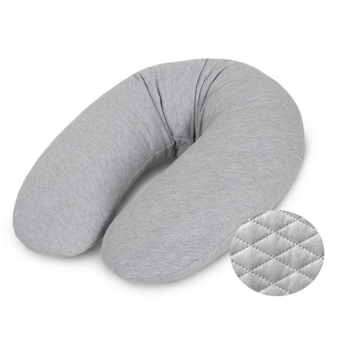 Nėščiosios pagalvė - komforto 190 cm "Caro flexi grey" 