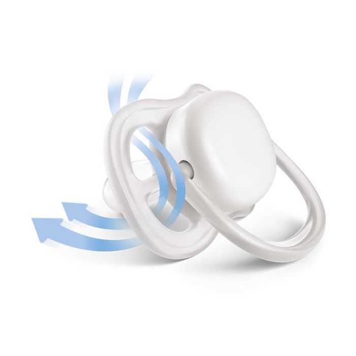 Čiulptukai AVENT "Ultra Air" ortodontinis 6-18 m 2vnt 