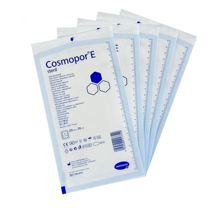 Cosmopor E sterilus tvarstis (po cezario pjūvio) 10x20 cm 5 vnt.