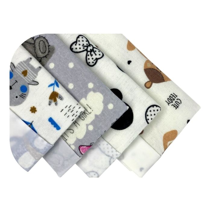 Daugkartinis neperšlampamas paklotas Maxi 45x115cm "Baby deer"