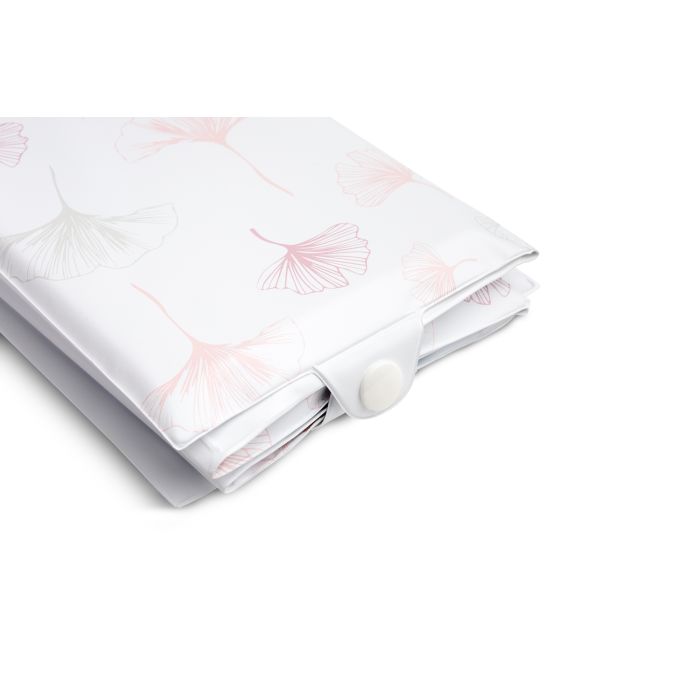 Kėlioninis neperšlampamas daugkartinis paklotas "Botanic" 40x58 cm rausvas