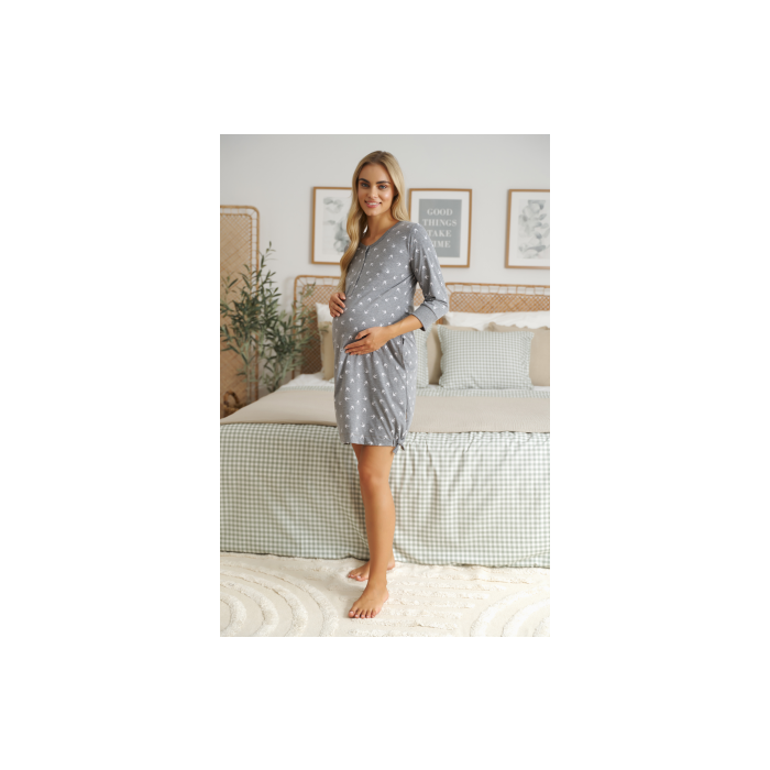 Naktiniai maitinančioms ir nėščiosioms "Snug" grey