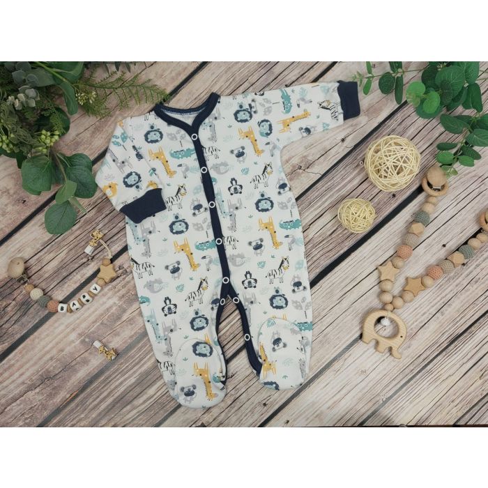 Šliaužtinukai kūdikiui "Animals" navy
