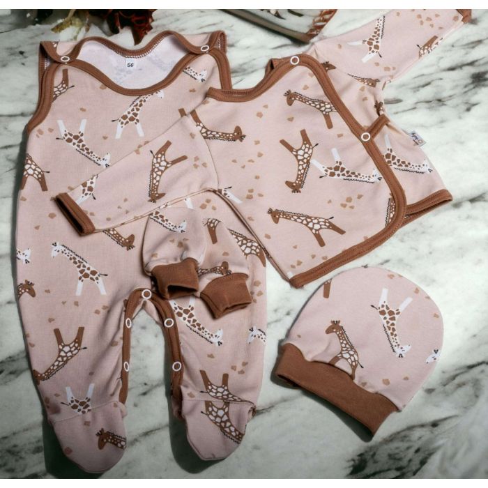 Kūdikio kraitelis - drabužėliai naujagimiui "Melman" 5 dalių 