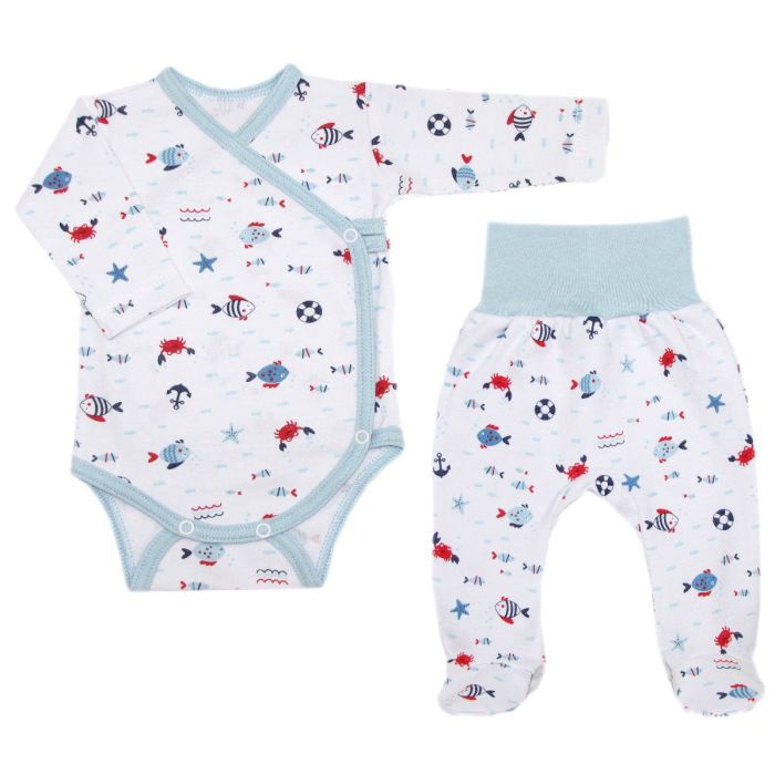 Drabužėliai kūdikiui "Crabs iceberg" 2 dalių 