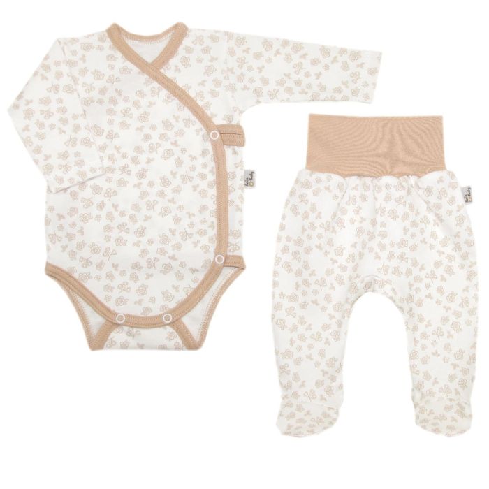 Drabužėliai kūdikiui "Rose bloom" 2 dalių I Drabužių komplektukas kūdikiui internetu geresne kaina
