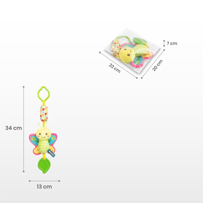 Pakabinamas žaislas kūdikiui "Little butterfly" 