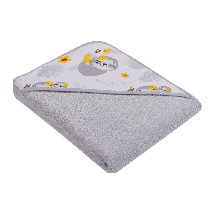Rankšluostis kūdikiui "Dreamer" su gobtuvu 80x80 cm 