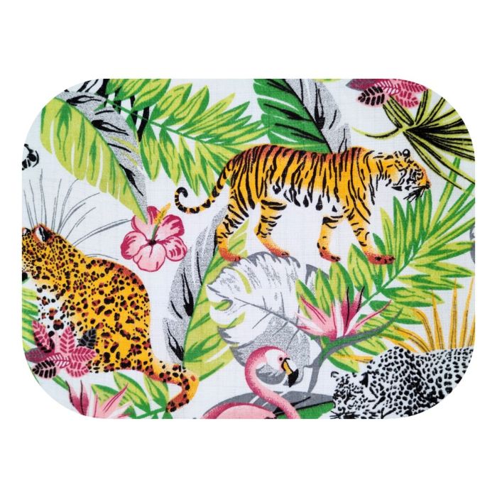 Vystyklas kūdikiui iš marlės lux 70x80cm "Jungle" 