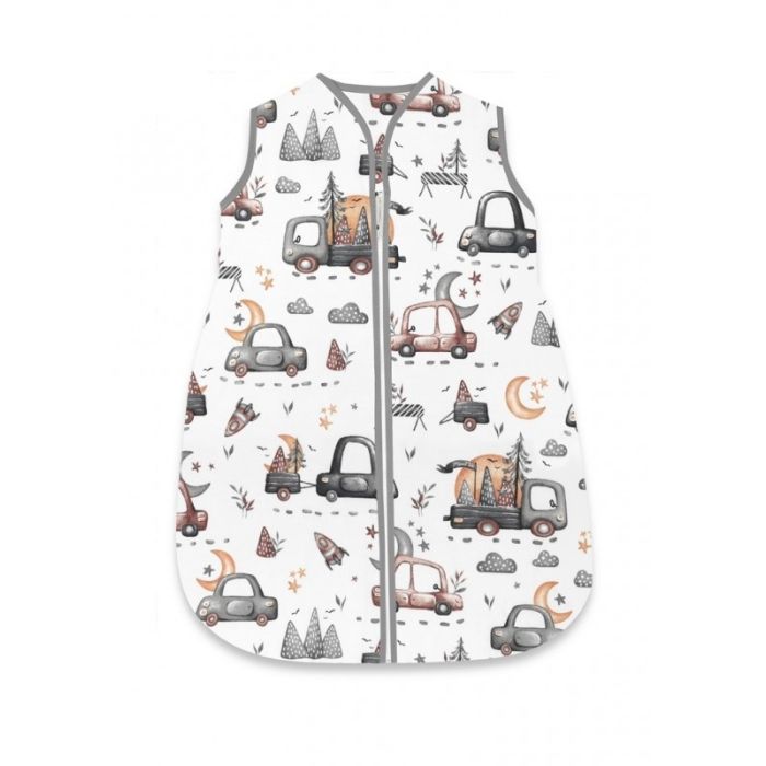 Miegmaišis kūdikiui "On road grey" 0.5 TOG