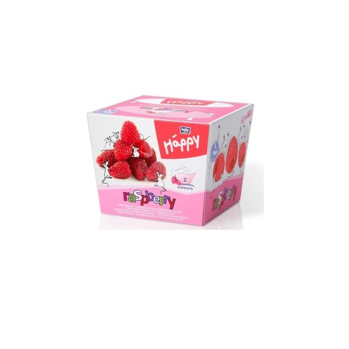 Vienkartinės nosinaitės Bella Happy su aviečių aromatu 