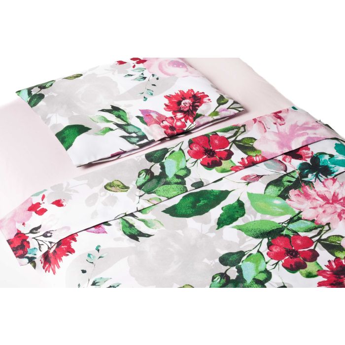 Patalynė kūdikiams 135x100 "Big flowers" 