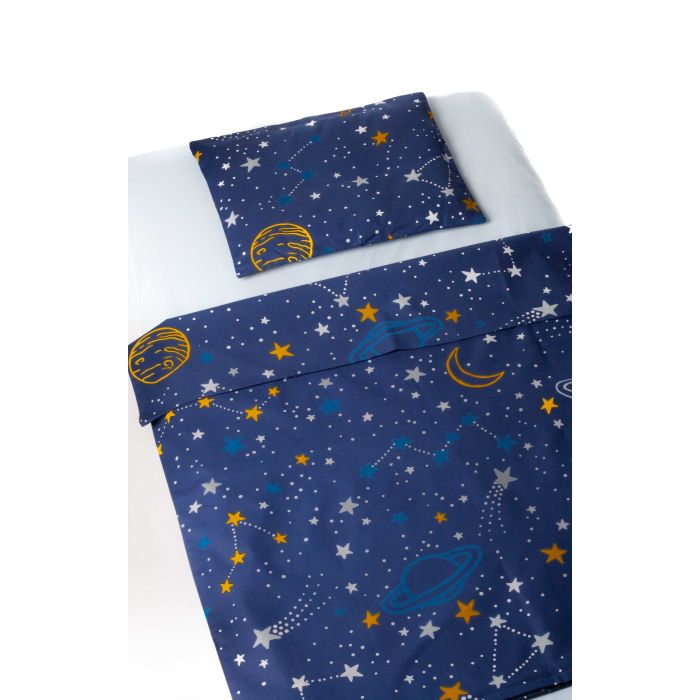 Kūdikio patalynės komplektas 135x100 "Universe"   