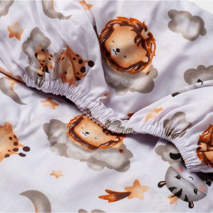 Paklode kūdikiui su guma 60x120 "Keep dreaming"- medvilninė