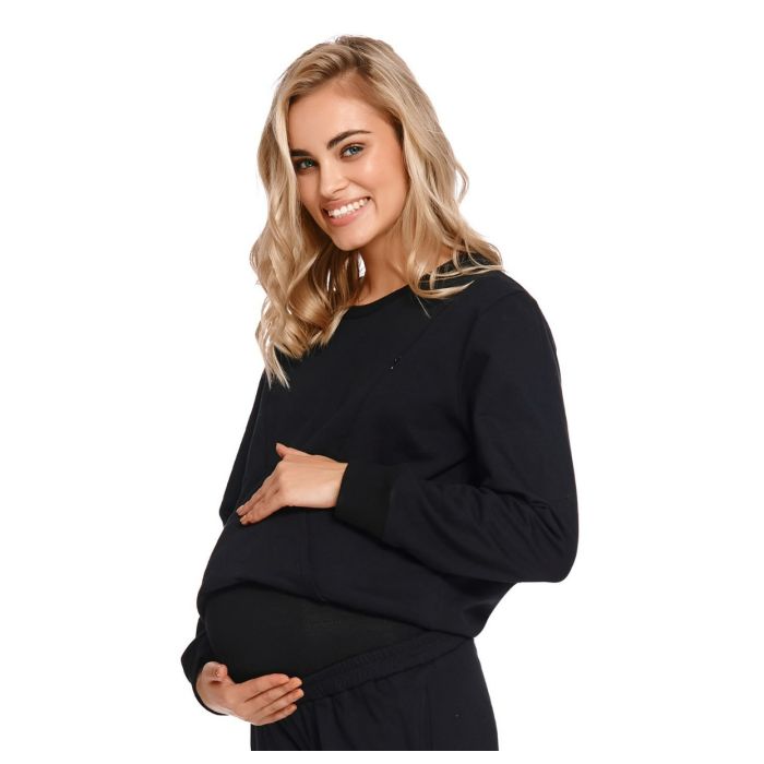 Džemperis nėščiosioms ir maitinančioms "Olivia black"
