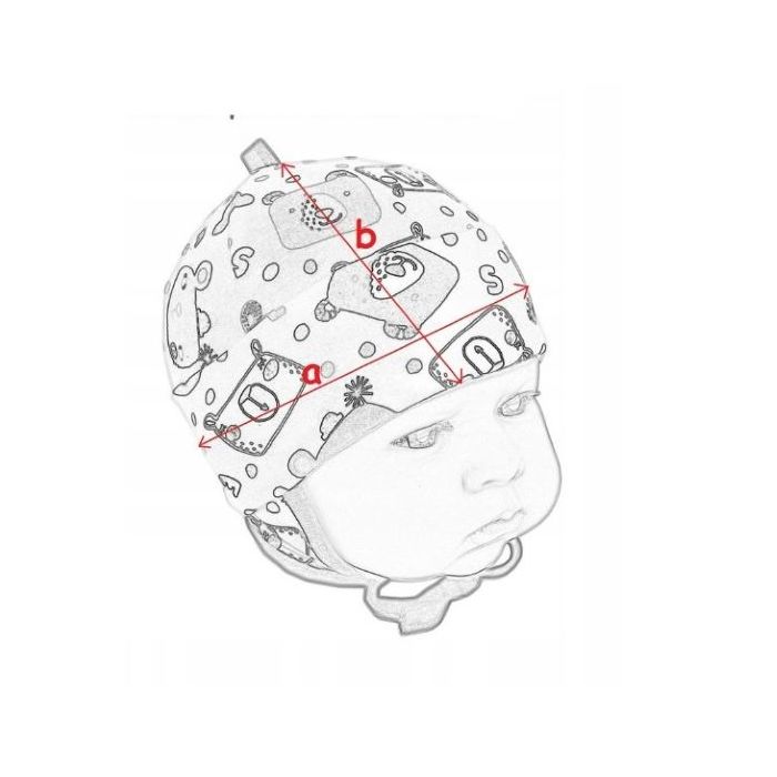 Kepurytė ir kaklaskarė kūdikiui "Love" - KHAKI