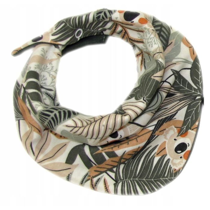 Kepurytė ir kaklaskarė kūdikiui "Love" - KHAKI