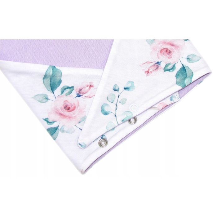 Kepurytė ir kaklaskarė kūdikiui "Love" - Violet