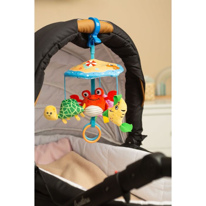 Pakabinamas žaislas kūdikiui  "Caruselle crab" 