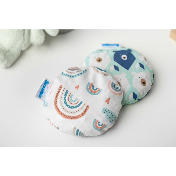 Vyšnių kauliukų pagalvėlė šaldyklė - šildyklė Bears