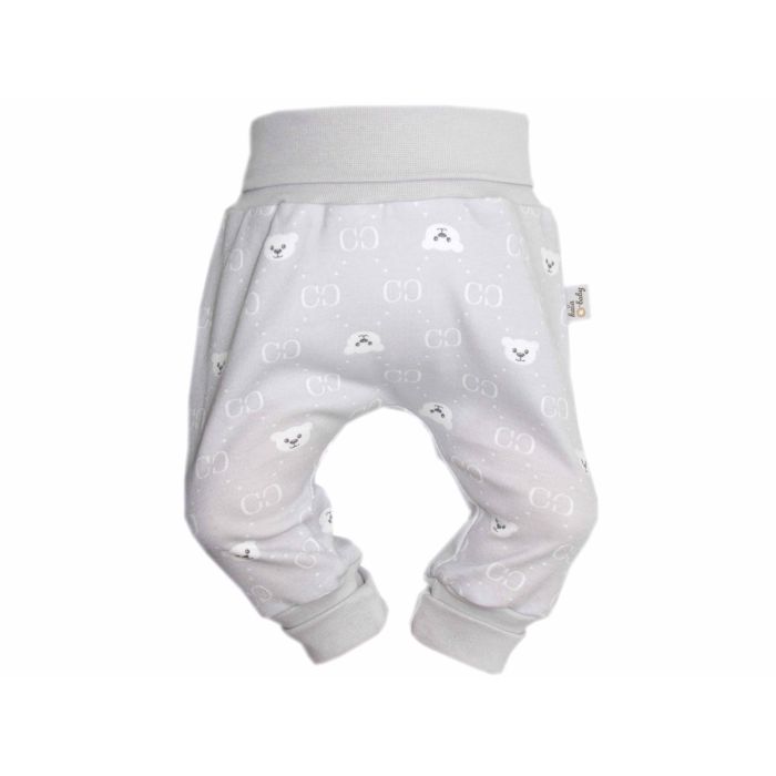 Kelnytės kūdikiui "Bear glamour grey" be pėdučių