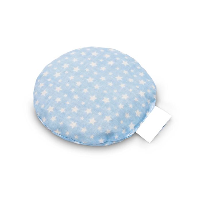 Vyšnių kauliukų pagalvėlė šaldyklė - šildyklė "Blue stars"