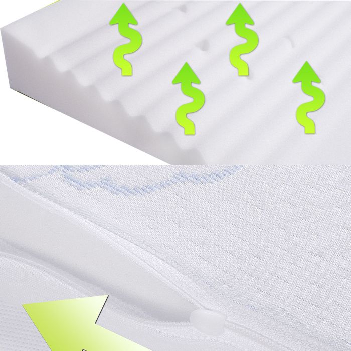 Kūdikio pagalvė 30x38cm "Klin Luxe" Aloe Vera vežimėliui ar lopšiui