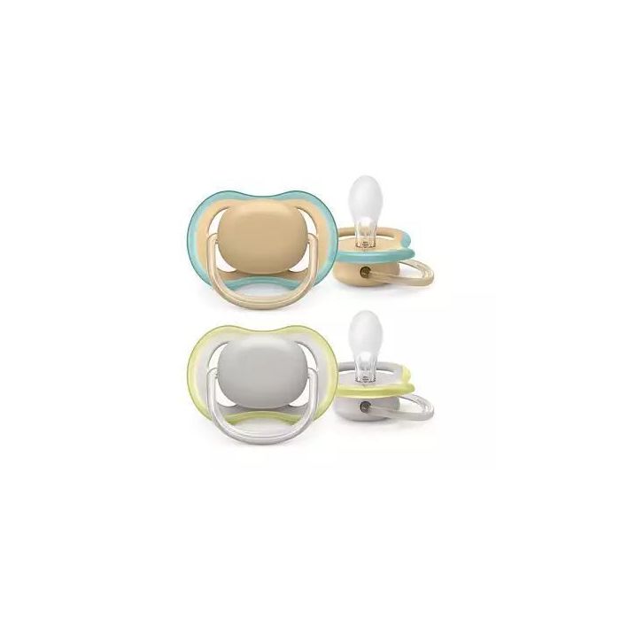 Čiulptukai AVENT "Ultra Air" ortodontinis 0-6m 2vnt blank