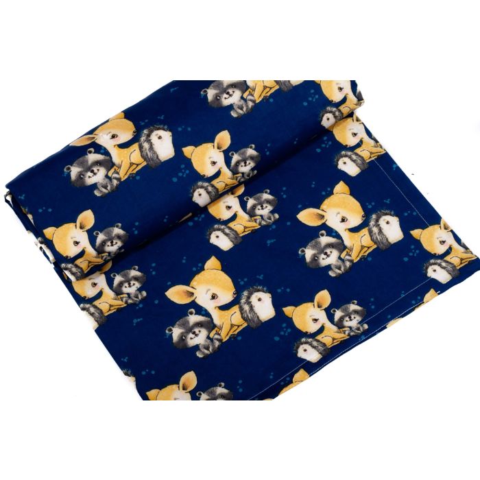 Pledas kūdikiui "Family time" 100x75cm  smėlio spalvos