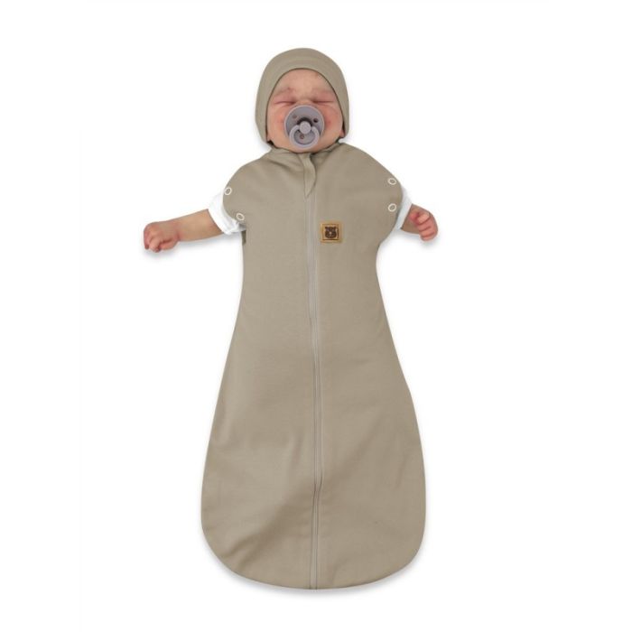 Vystyklas kokonas kūdikiui Teddy interlock super mokka