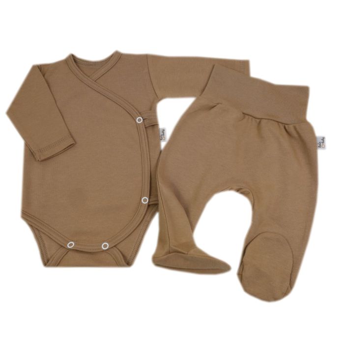 Drabužėliai kūdikiui "Blank coffee" 2 dalių