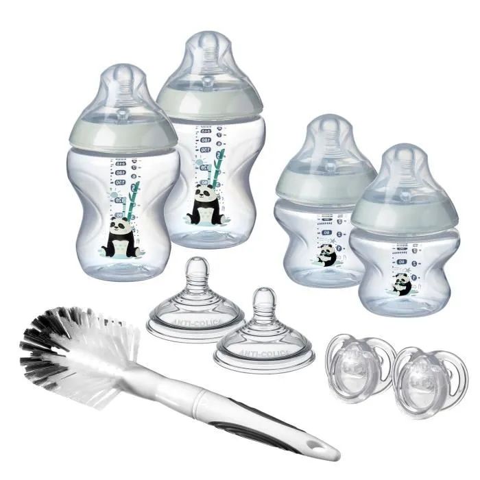 Buteliukų rinkinys Tommee Tippee 9 dalių Girl