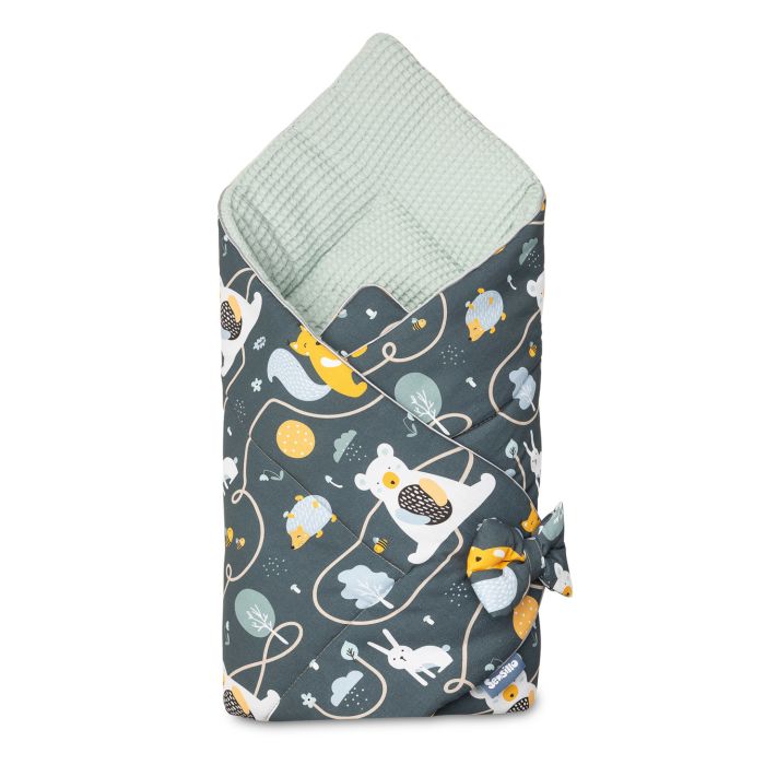 Dvipusis vokelis - pledukas kūdikiui "Paths" 