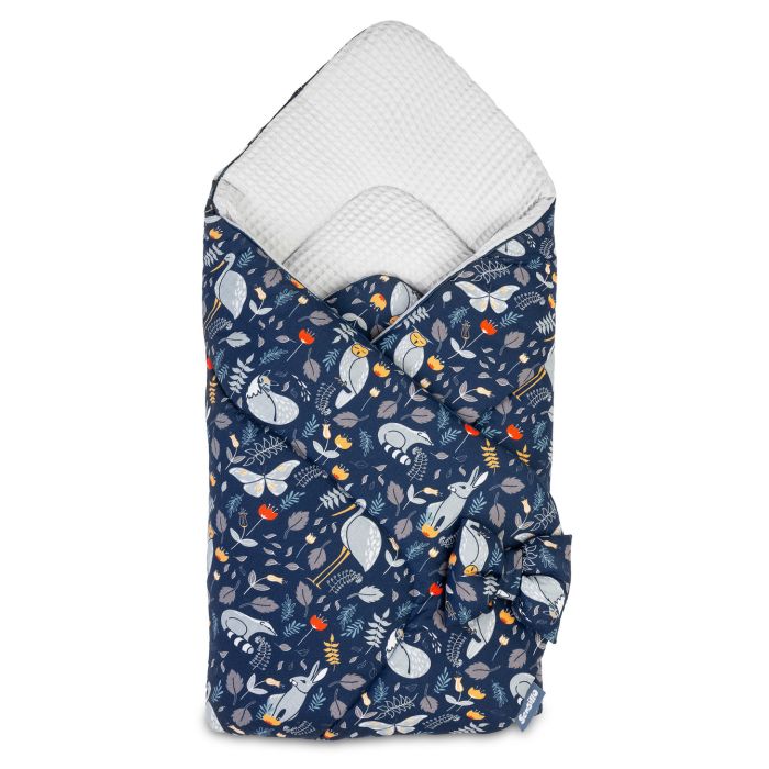 Dvipusis vokelis - pledukas kūdikiui "Owls" 