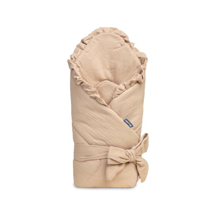 Muslino vokelis kūdikiui "Natural" beige