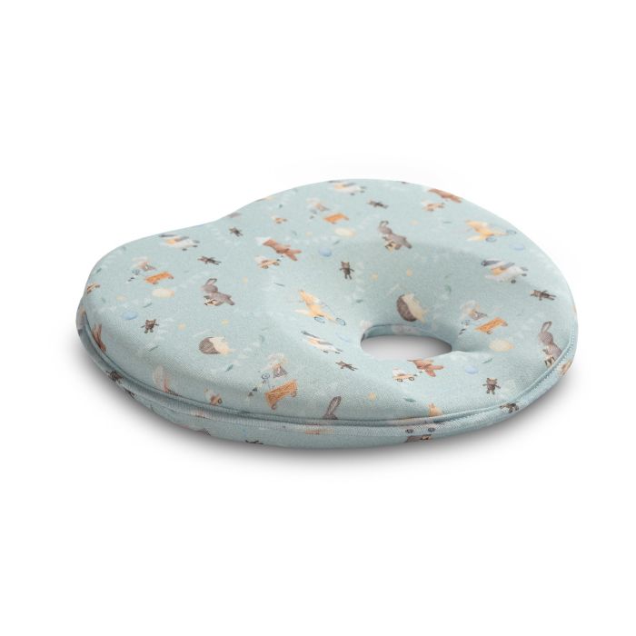 Pagalvė kūdikiui nuo nugulėjimo "FUN"  melsva