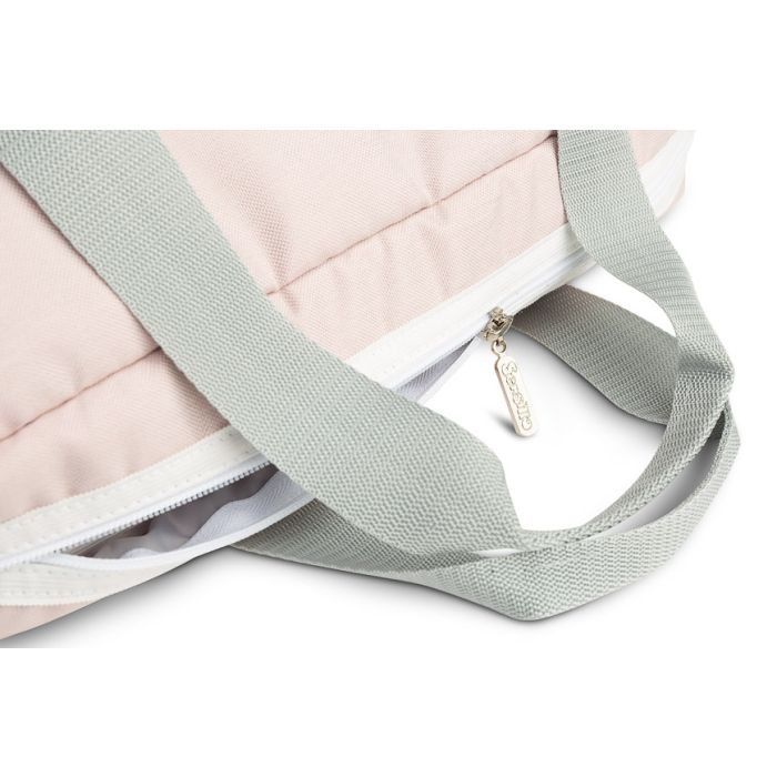 Krepšys - mamos rankinė kūdikio daiktams "Indiana pink" 