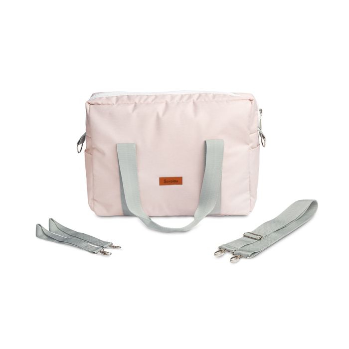 Krepšys - mamos rankinė kūdikio daiktams "Indiana pink" 